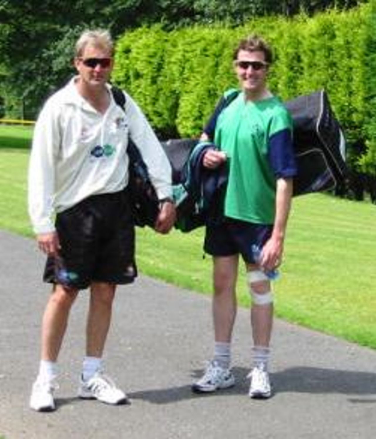 Ireland's Adrian Birrell & Kyle McCallan