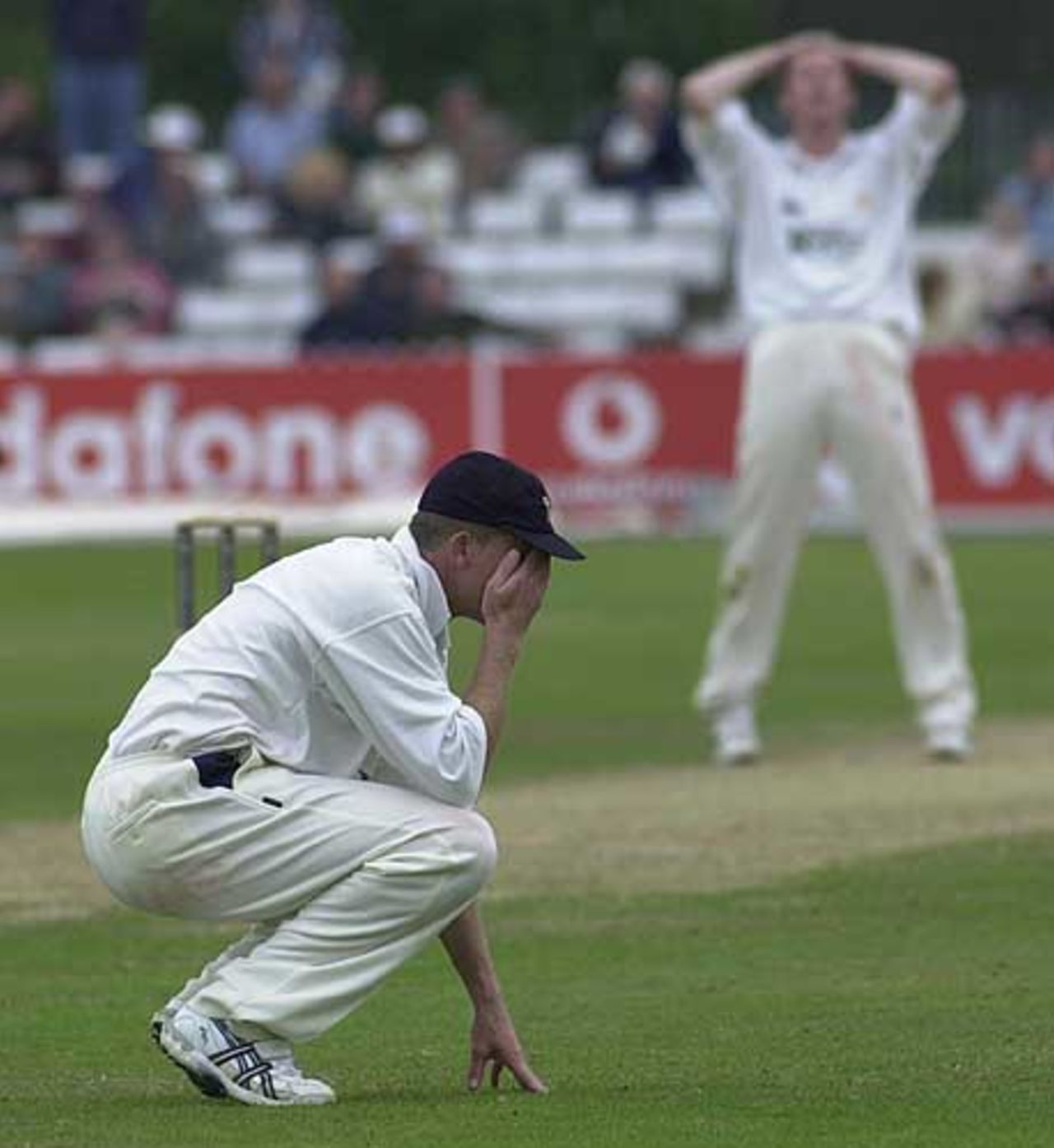 Derbyshire v Nottinghamshire , Frizzell County Championship Div 2 , County Ground Derby 22 July 2002