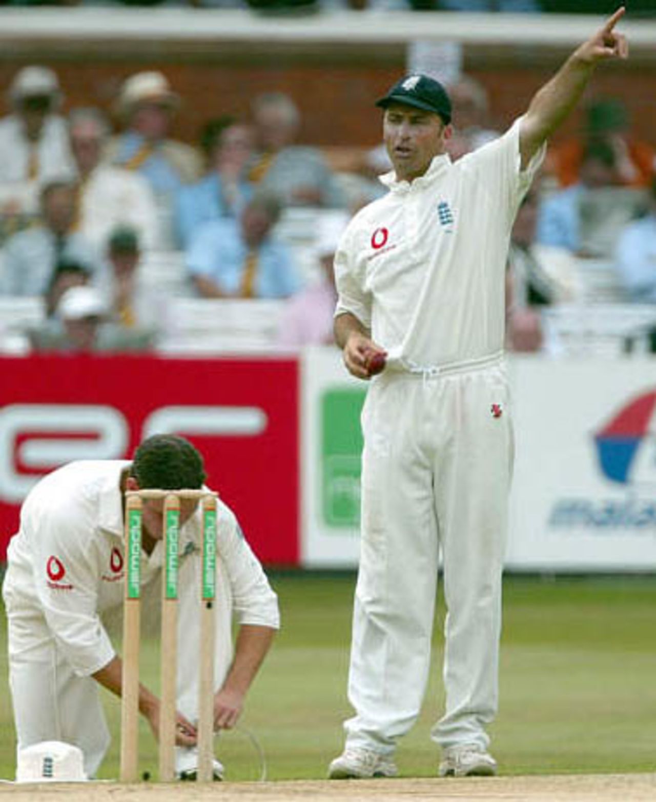 England v India, 1st Test, Lord's, London, 25-29 Jul 2002