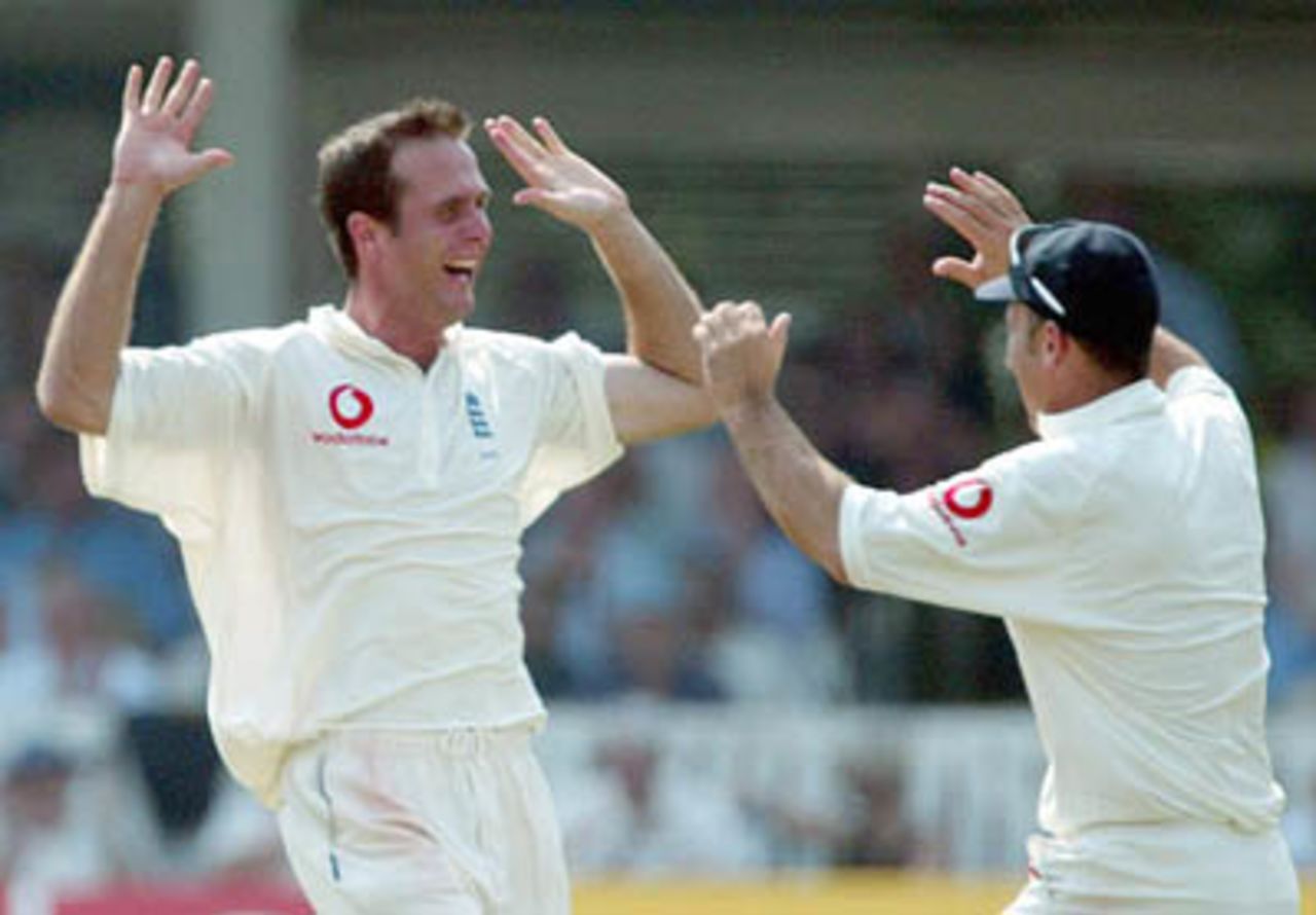 England v India, 1st Test, Lord's, London, 25-29 Jul 2002