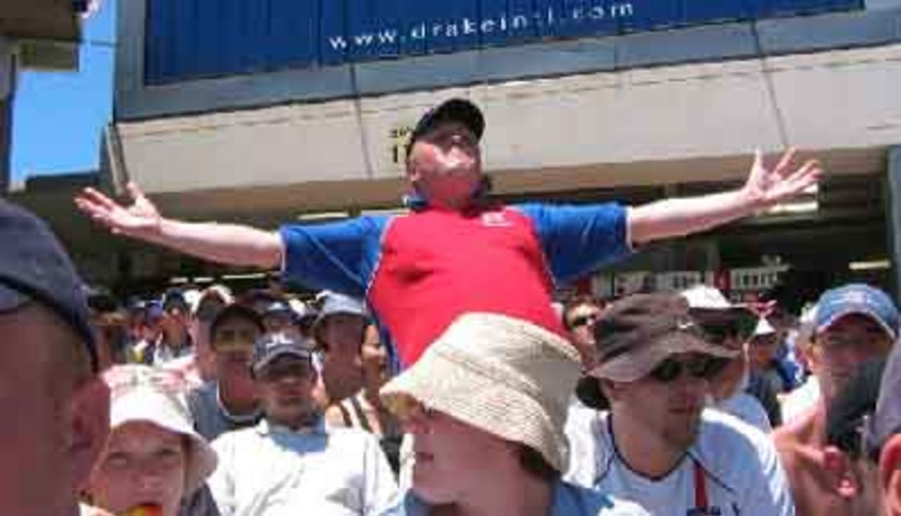 Barmy Army Christmas and New Year Festivities at the SCG