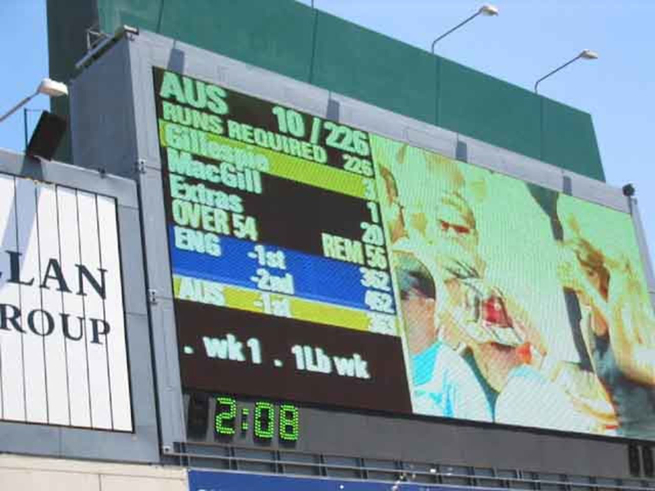 Barmy Army Christmas and New Year Festivities at the SCG