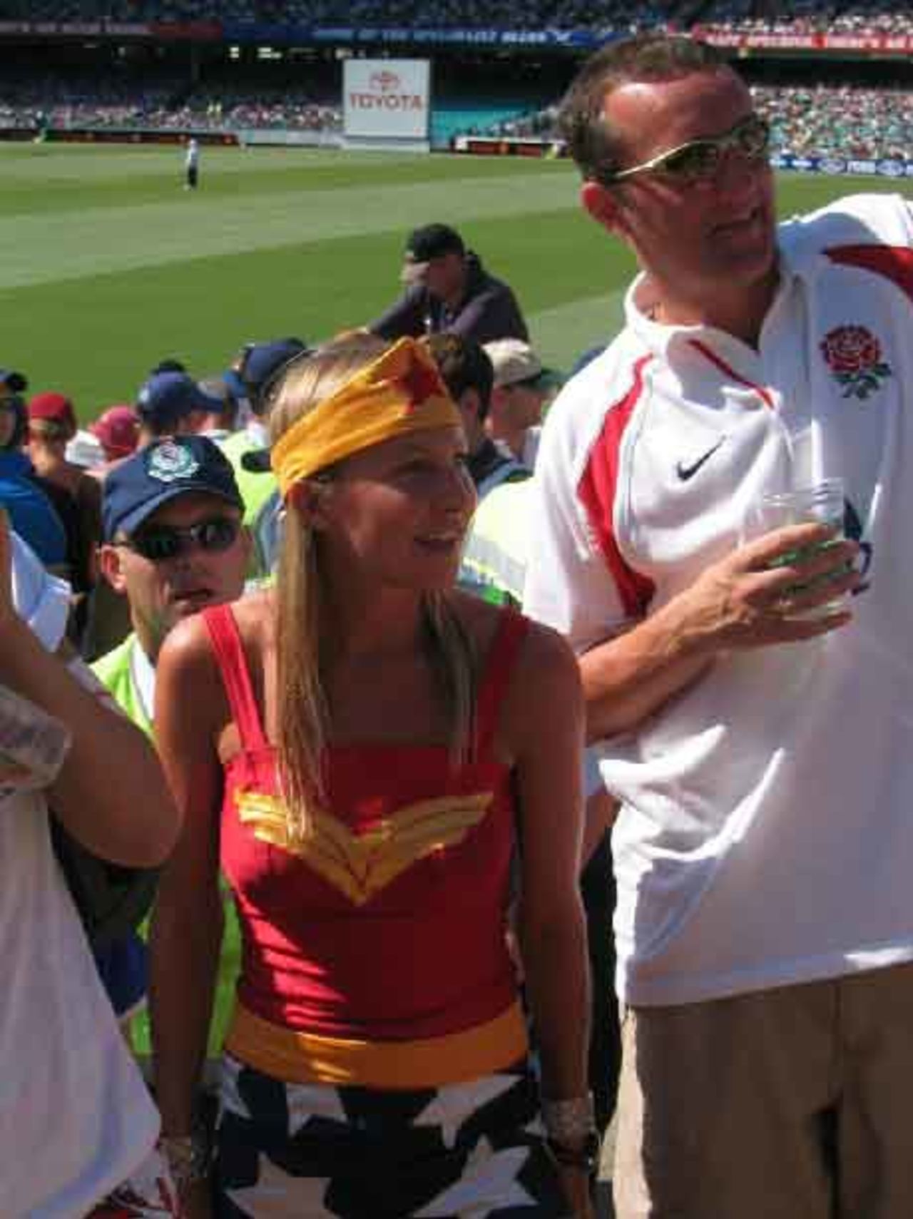 Barmy Army Christmas and New Year Festivities at the SCG
