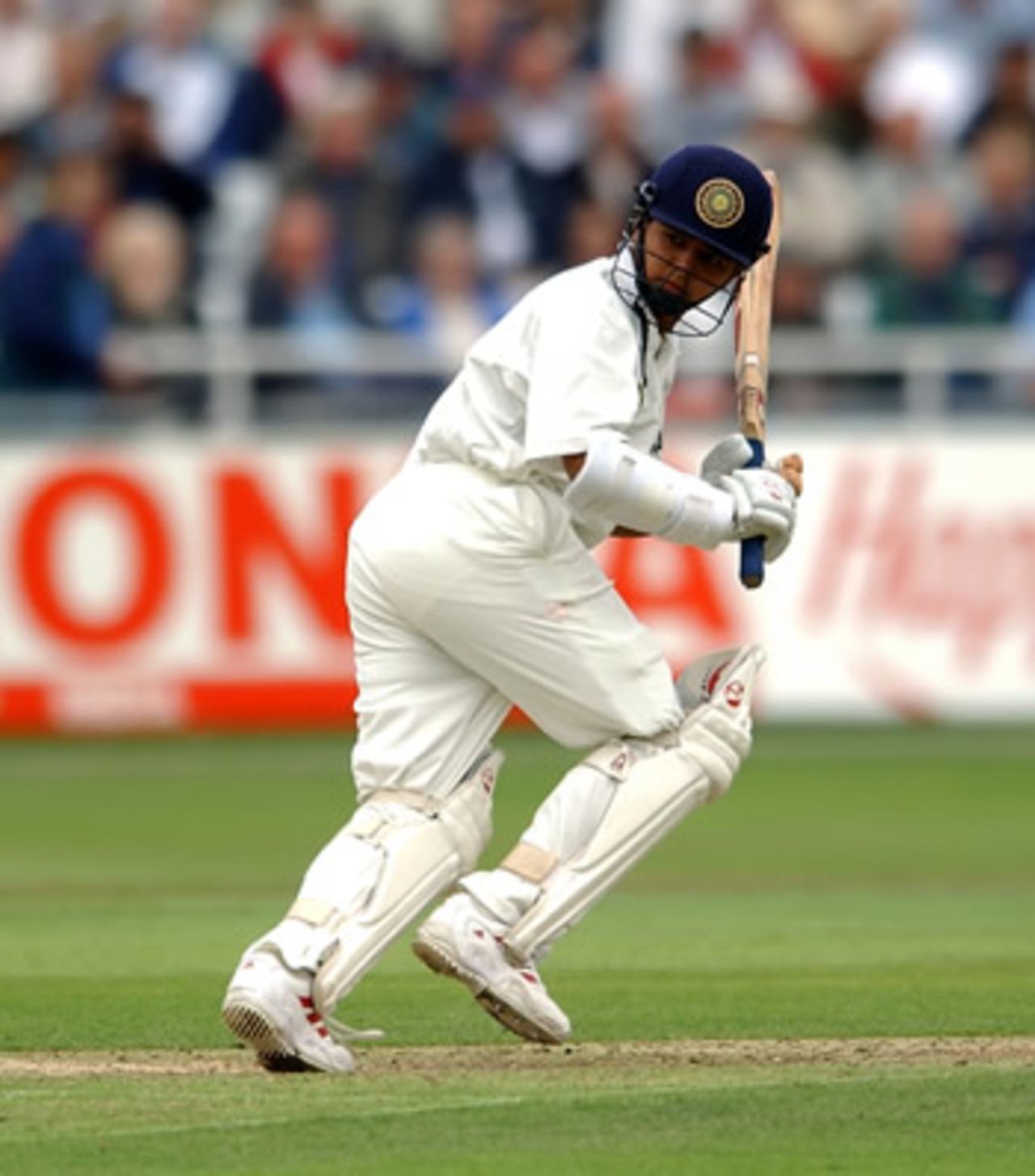 Parthiv Patel of India in action during the second day of the NPower Second Test match between England and India on August 9, 2002 played at Trent Bridge in Nottingham, England.