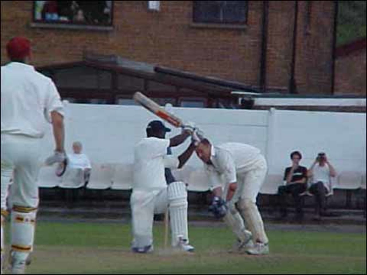 Ottis Gibson hit an unbeaten 103 to take Haslingden to the final of the Inter League Challenge Trophy by beating holders Rochdale by 6 wickets at Bentgate on July 19th