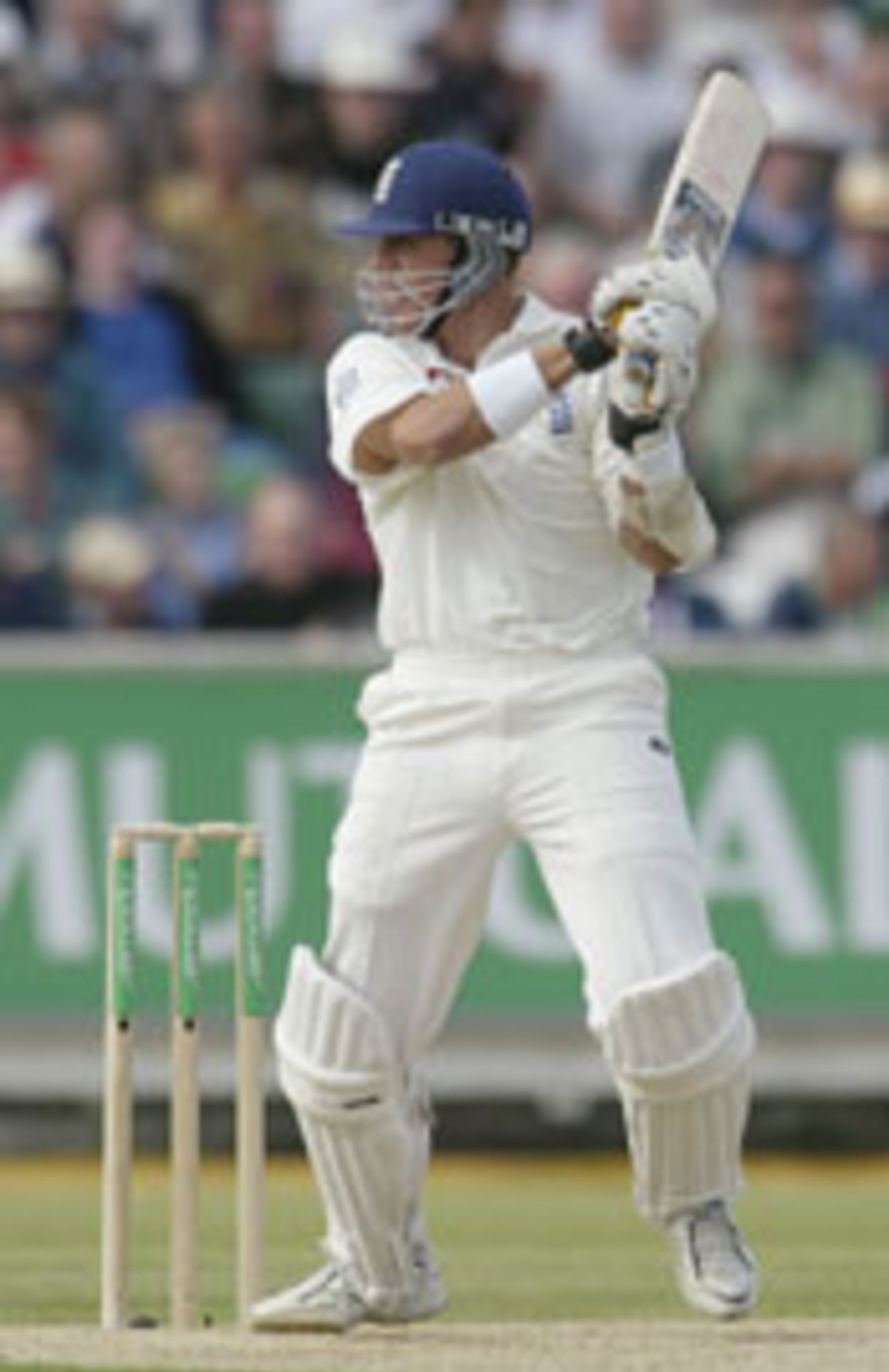 Alec Stewart: playing square cut for England