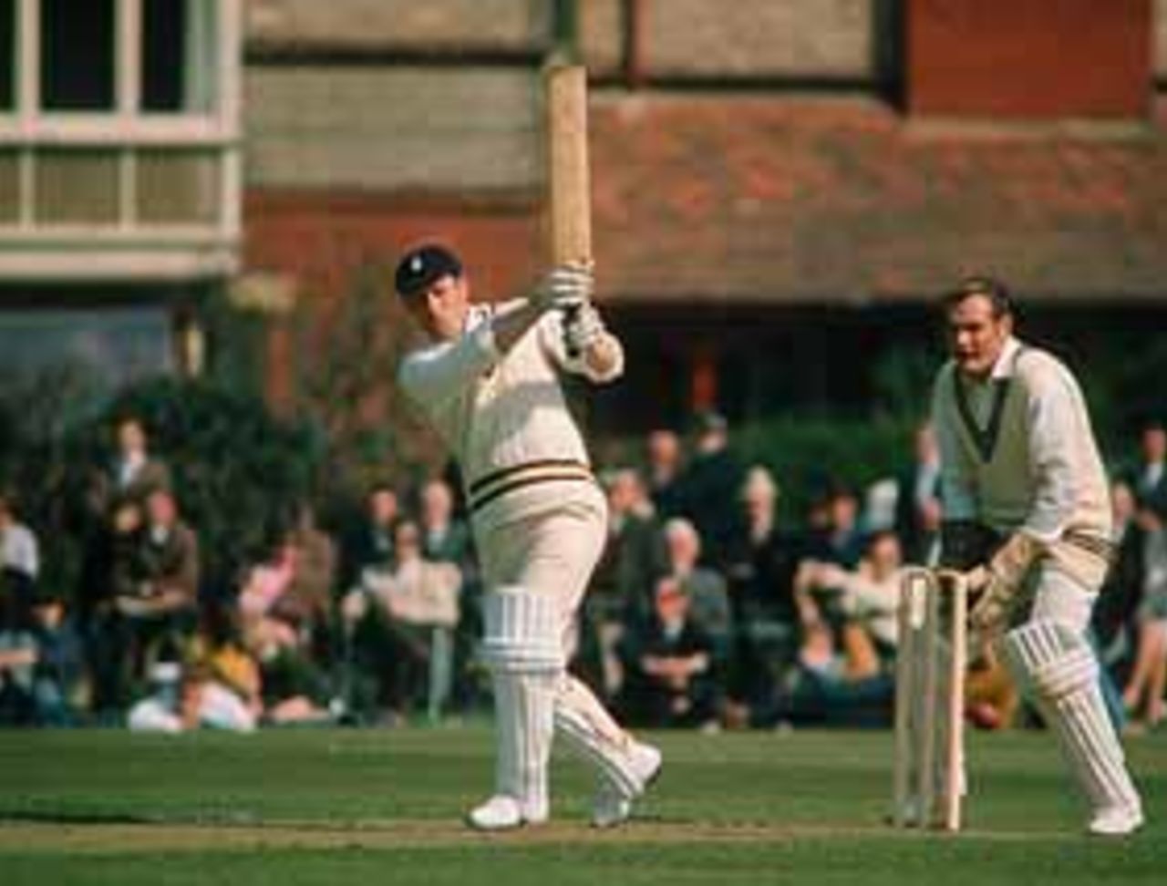 Peter Sainsbury batting