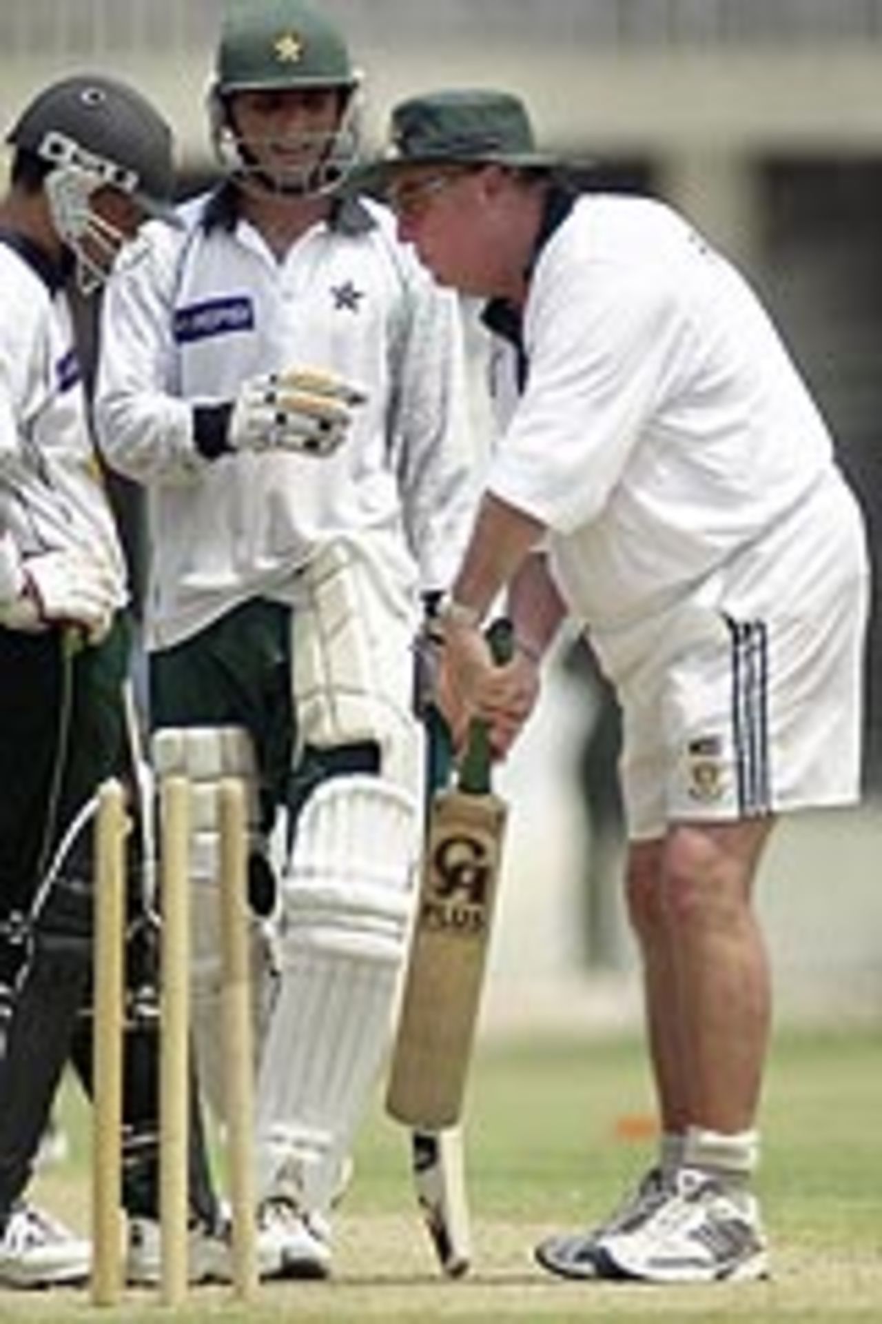 Bob Woolmer, Pakistan's new coach, July 5, 2004