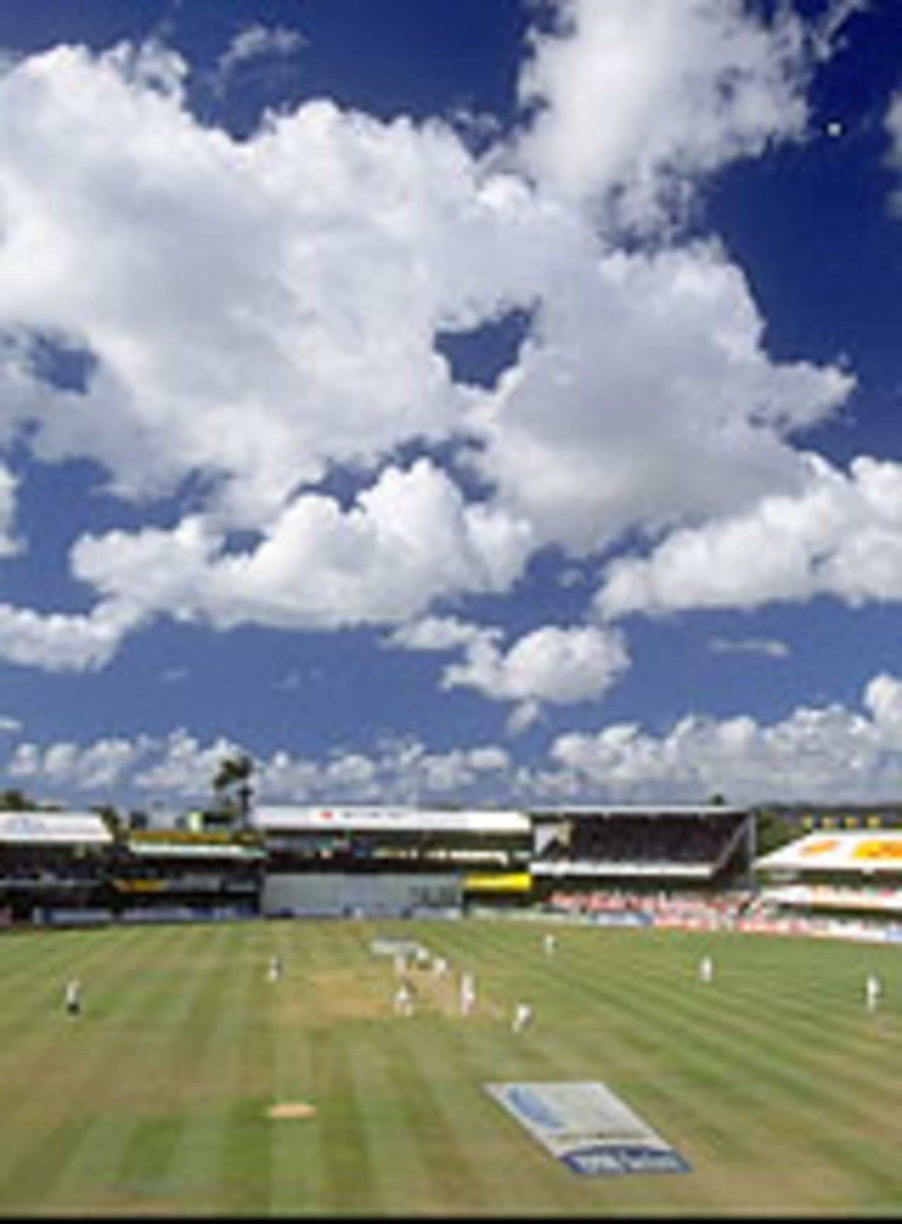 A general view of the Kensington Oval, Barbados, March 15, 1998