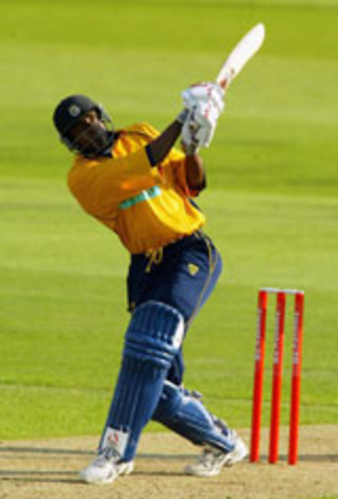 Dimitri Mascarenhas hits out, Hampshire v Middlesex, The Rose Bowl, Twenty20 Cup, July 13, 2004