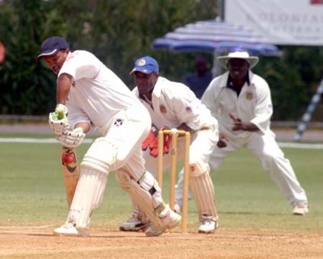 Clay Smith (Bermuda) fine skipper's knock of 62