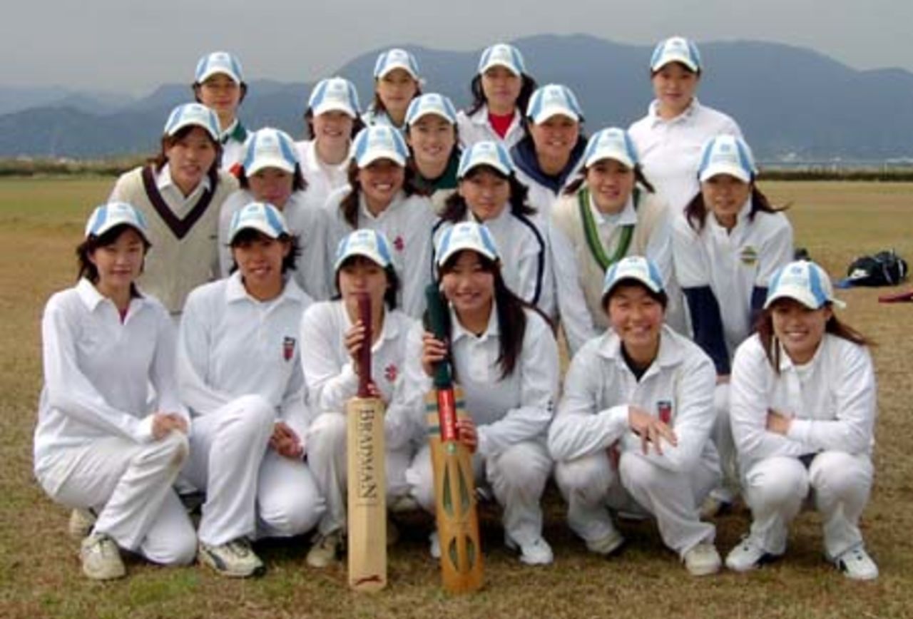 The Japan Women's team competed in the International Women's Cricket Council (IWCC) Trophy, Holland, 2003