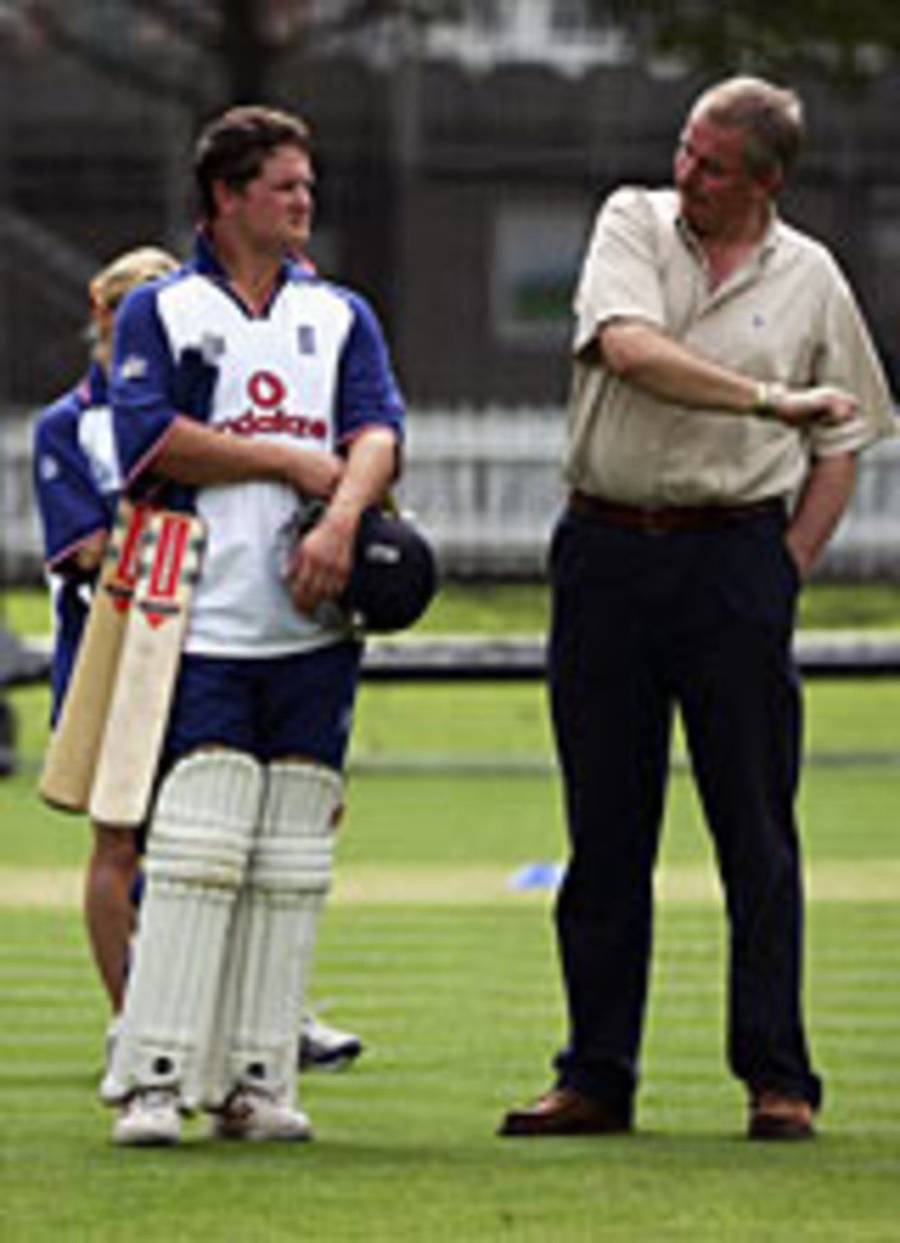 Robert Key and David Graveney, Lord's, July 20, 2004