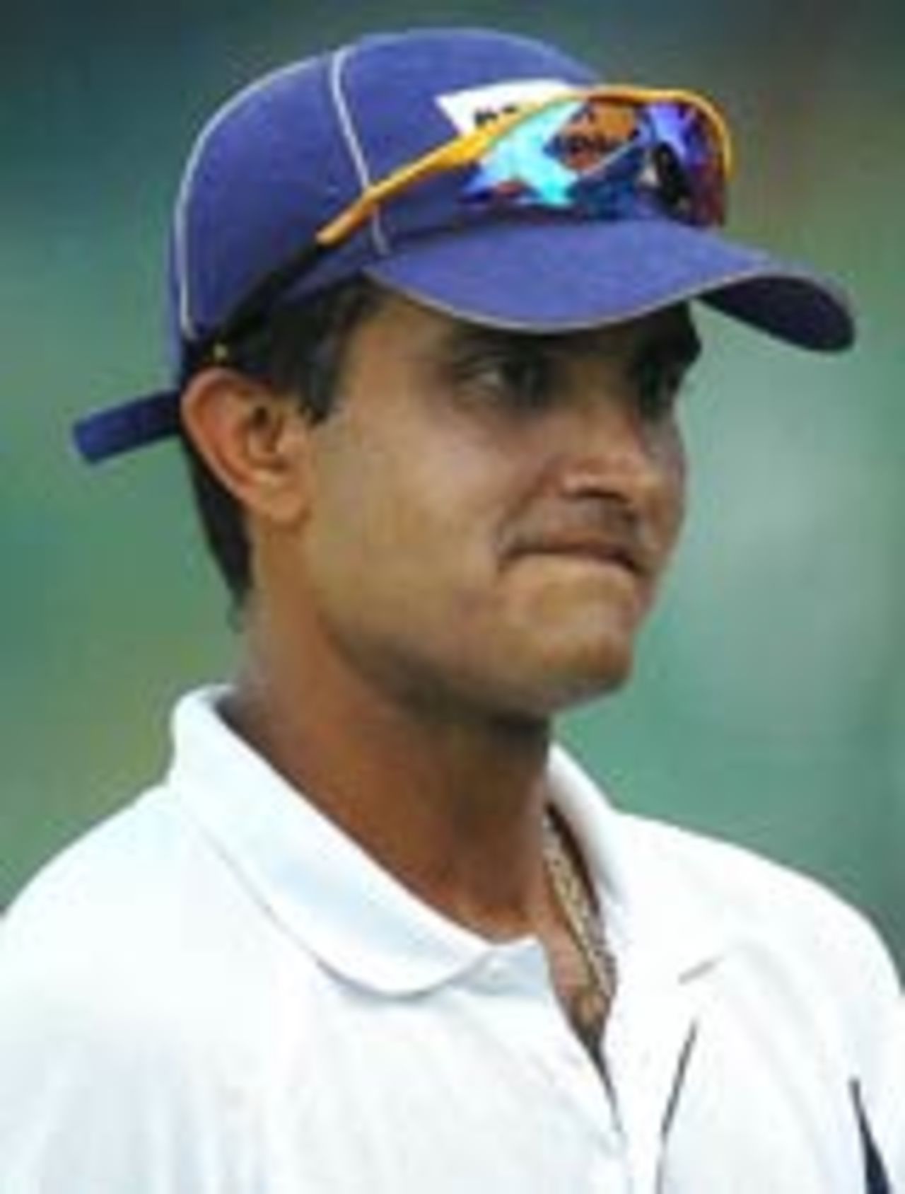 Sourav Ganguly in practice in Colombo ahead of Tuesday's Asia Cup match against Sri Lanka, July 26, 2004
