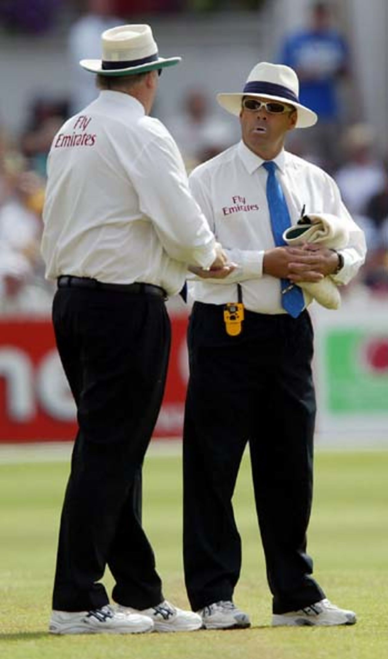 Emirates Elite Panel Umpires Darryl Harper and Darrell Hair