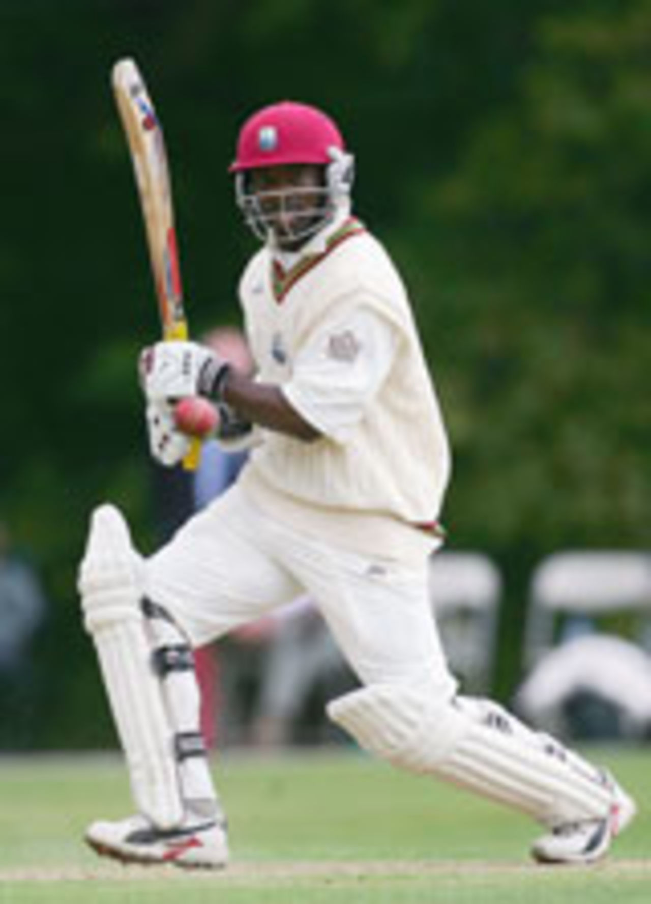 Devon Smith batting, MCC v West Indians, Arundel, July 13, 2004