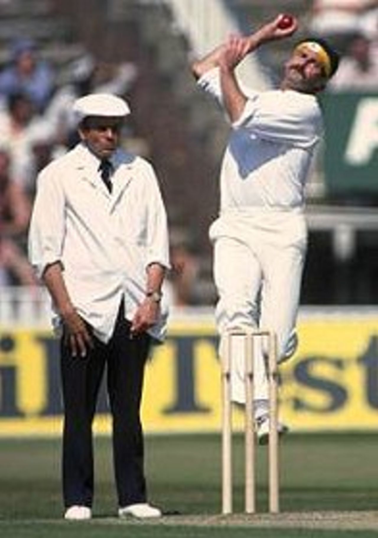 Dennis Lillee bowling