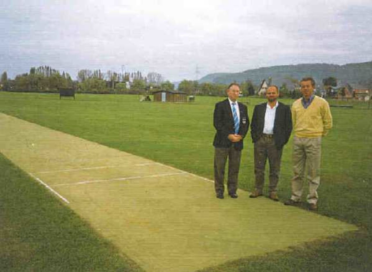 Optimists Cricket Club Ground, Luxembourg, October 1997