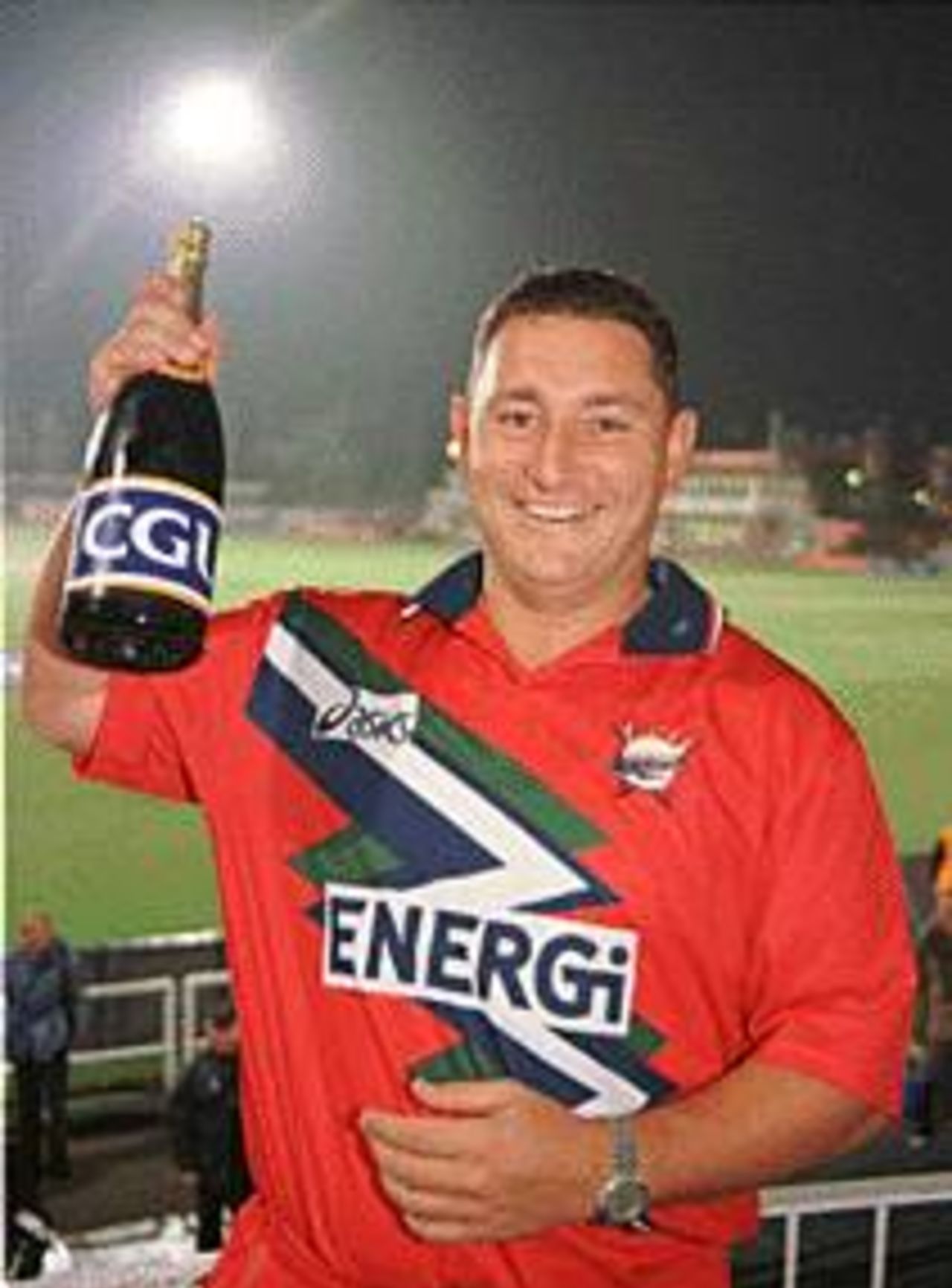 Ian Austin was the Man of the Match, Lancashire v Yorkshire, National League 12 Aug 1999