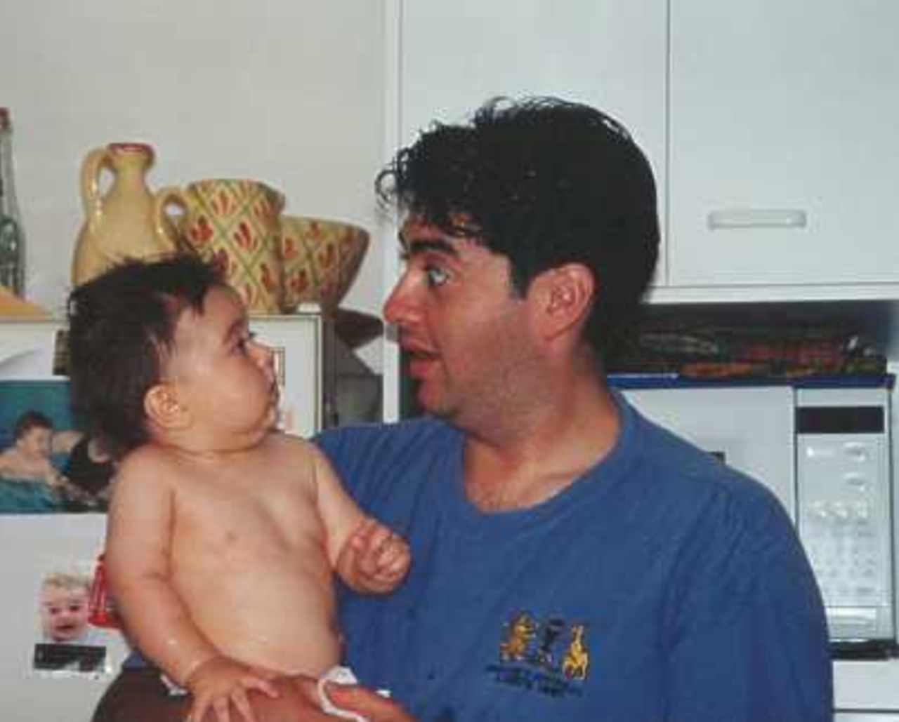 Alex Retamal (of Sunset+Vine Production Team) with son Keaton