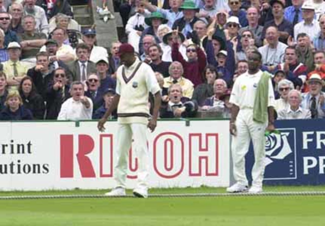 The lucky batter was Nasser Hussain at Manchester 2000