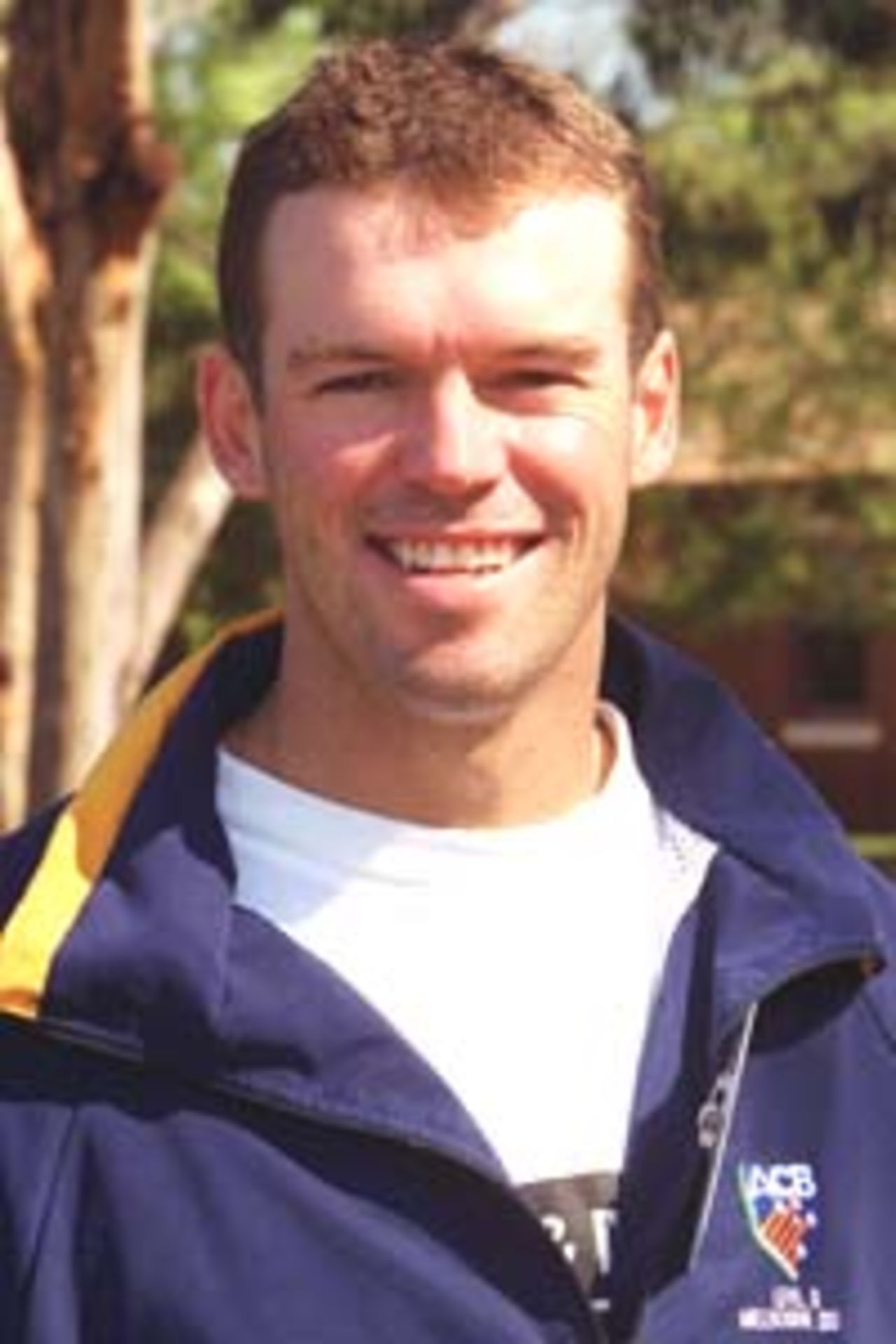 11 Apr 2000: Dene Hills of the Tasmanian Tigers at the Australian Cricket Board's (ACB) Level III Coaching course which was held at the Caulfield Grammer School, Caulfield, Australia