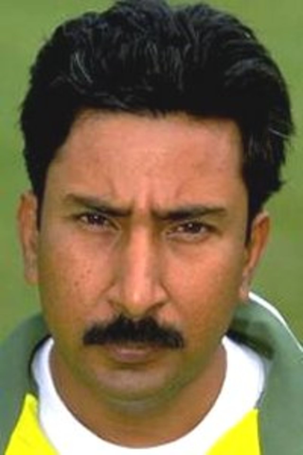 8 May 1999: Portrait of Salim Malik of Pakistan.
