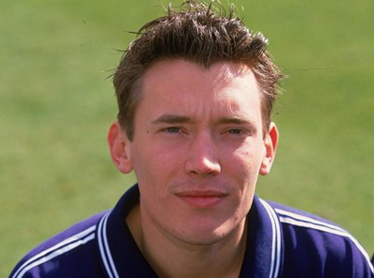 6 Apr 2000: Portrait of Justin Bates of Sussex CCC taken at Hove in Esat Sussex, England.