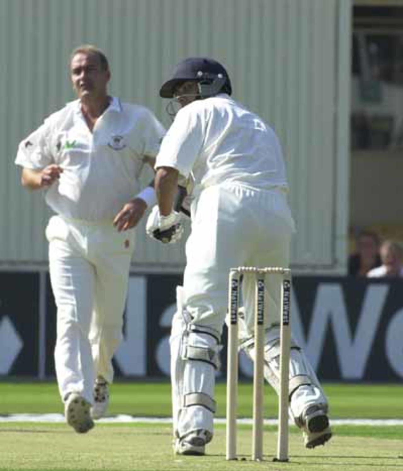 Warks v Hants in the NatWest semi final , Edgbaston 2000