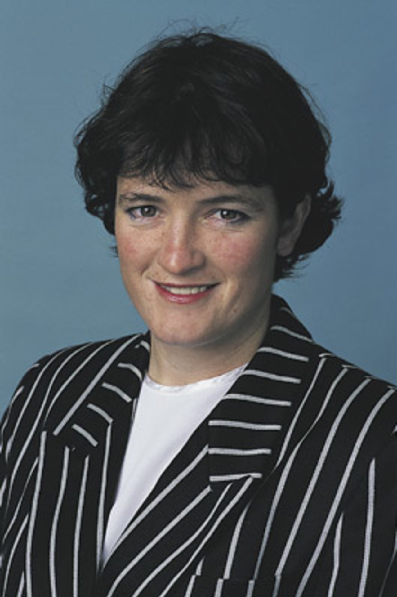 Portrait of Paula Flannery, at Lincoln, July 2000 - New Zealand training squad member for the CricInfo Women's World Cup 2000