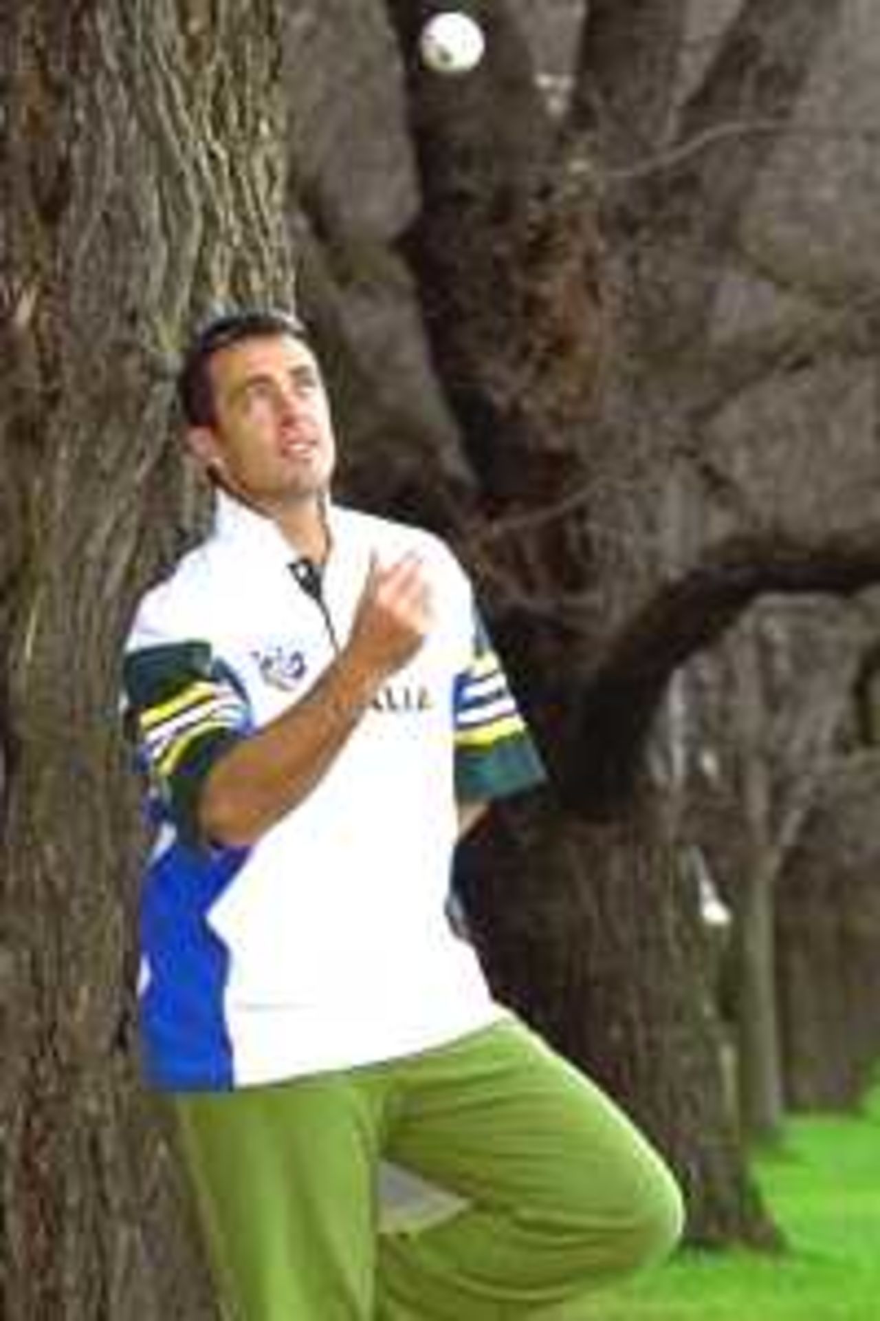28 Aug 2000: Australian cricketer Colin Miller was today selected to tour Kenya with the Australian one day cricket side for the ICC knock out tournament in October. Melbourne, Australia.