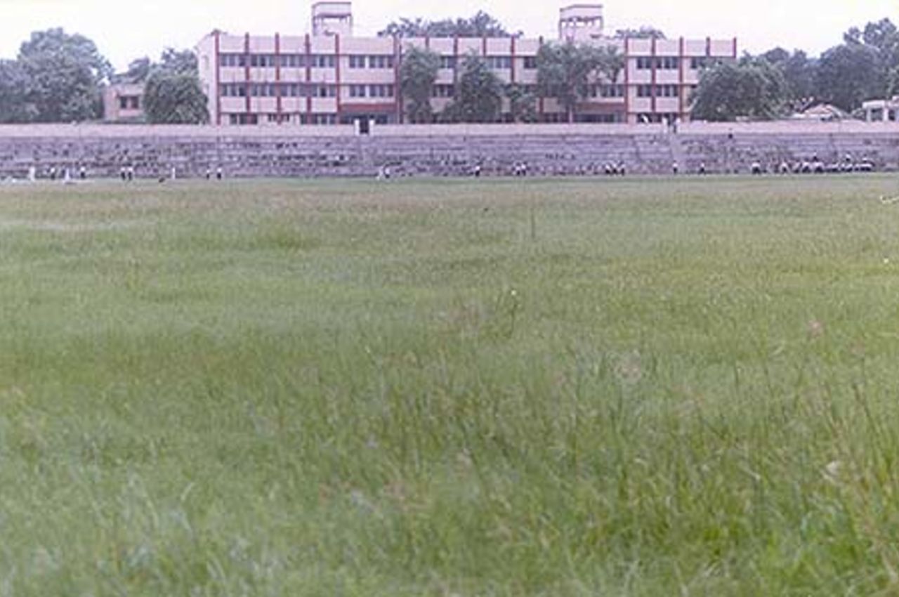 The Concrete Stands at the OEF Ground in Kanpur