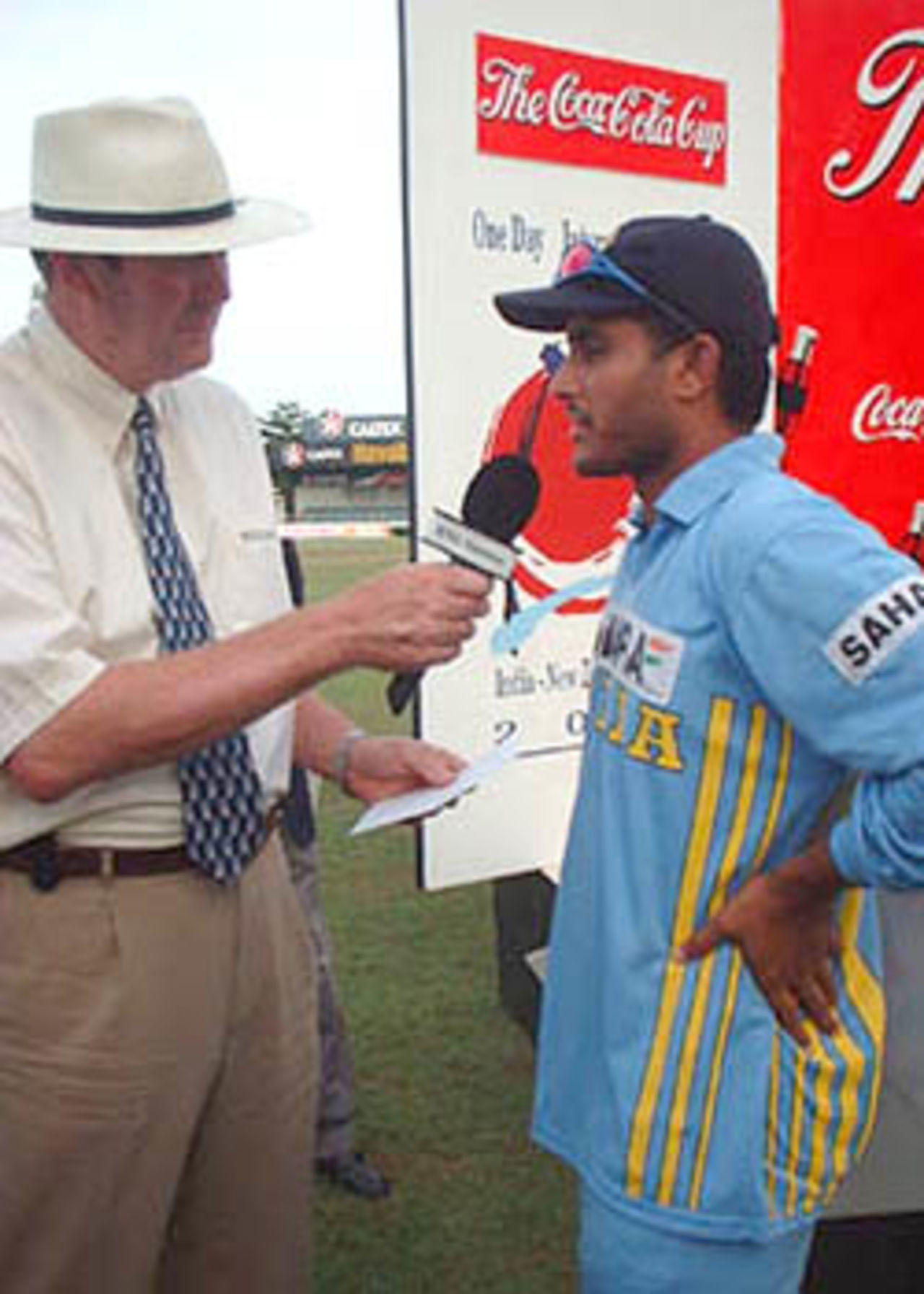 1 August 2001: Coca-Cola Cup (Sri Lanka) 2001, 8th Match, India v Sri Lanka, Sinhalese Sports Club, Colombo
