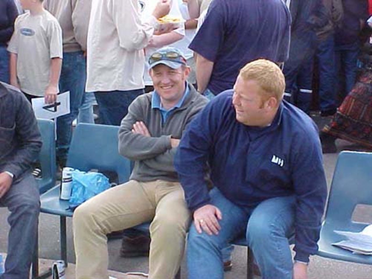 There were some familiar faces at the game