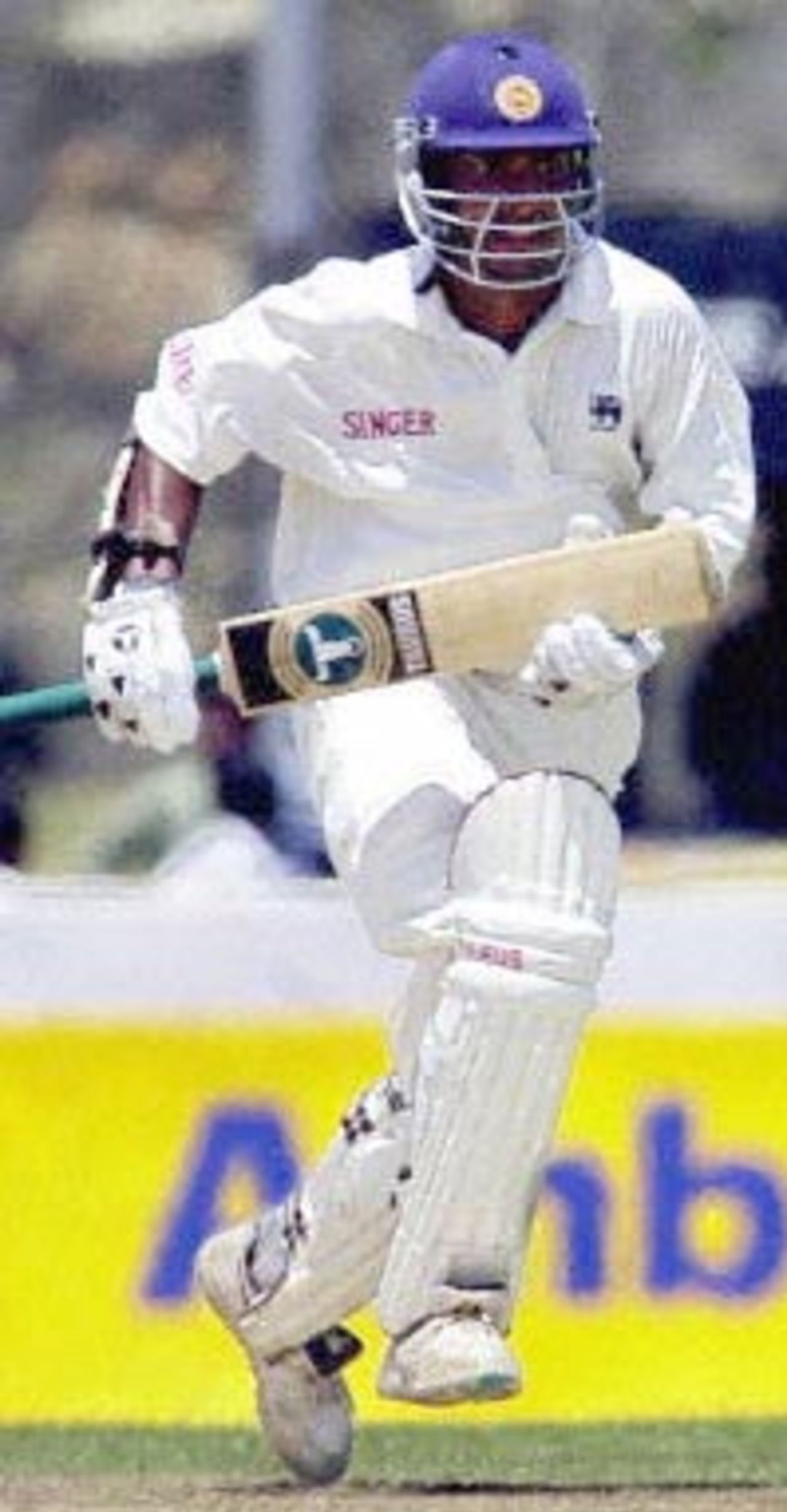16 August 2001: India in Sri Lanka 2001, 1st Test, Sri Lanka v India, Galle International Stadium, 14-18 August 2001, (Day 3)