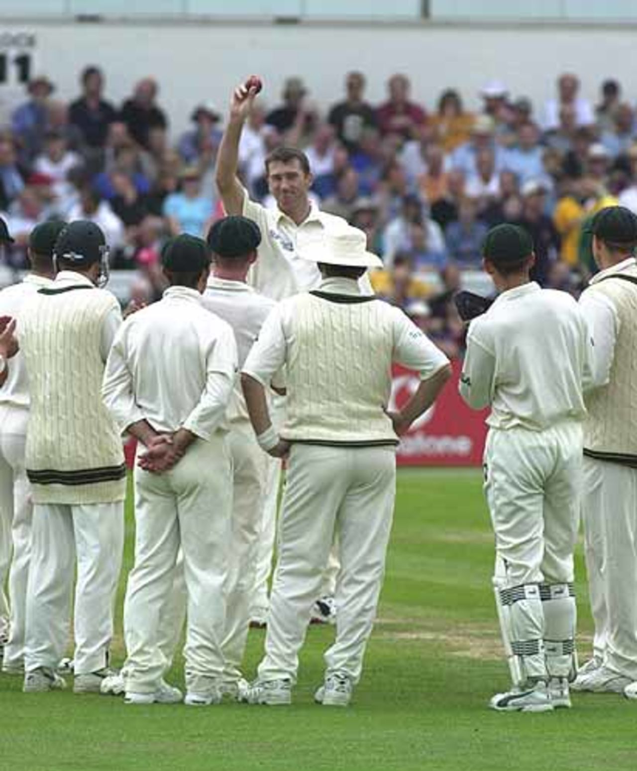 Another 5 wicket haul for Glenn McGrath, England v Australia, The Ashes 4th npower Test, Leeds, 16-20 Aug 2001