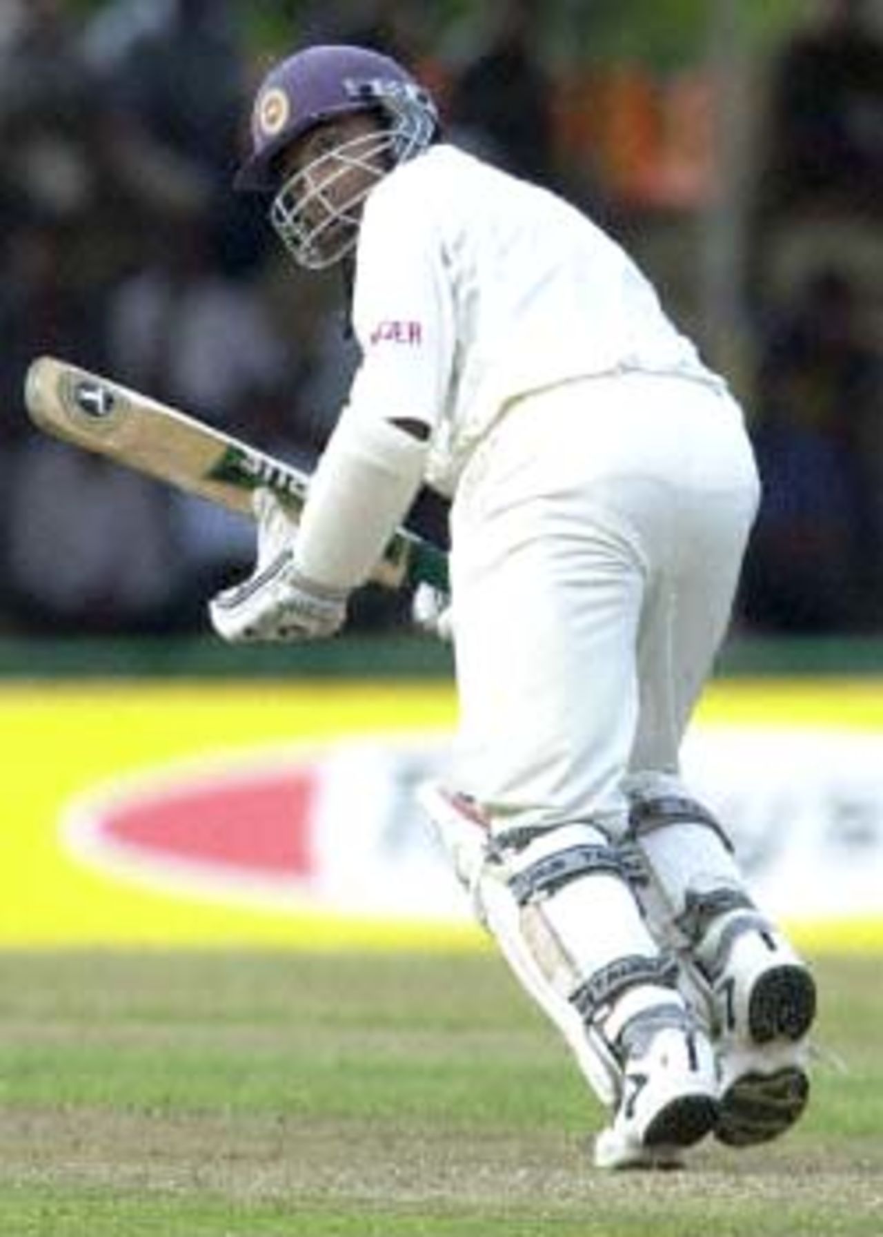 22 August 2001: India in Sri Lanka 2001, 2nd Test, Sri Lanka v India, Asgiriya Stadium, 22-26 August 2001, (Day 1)