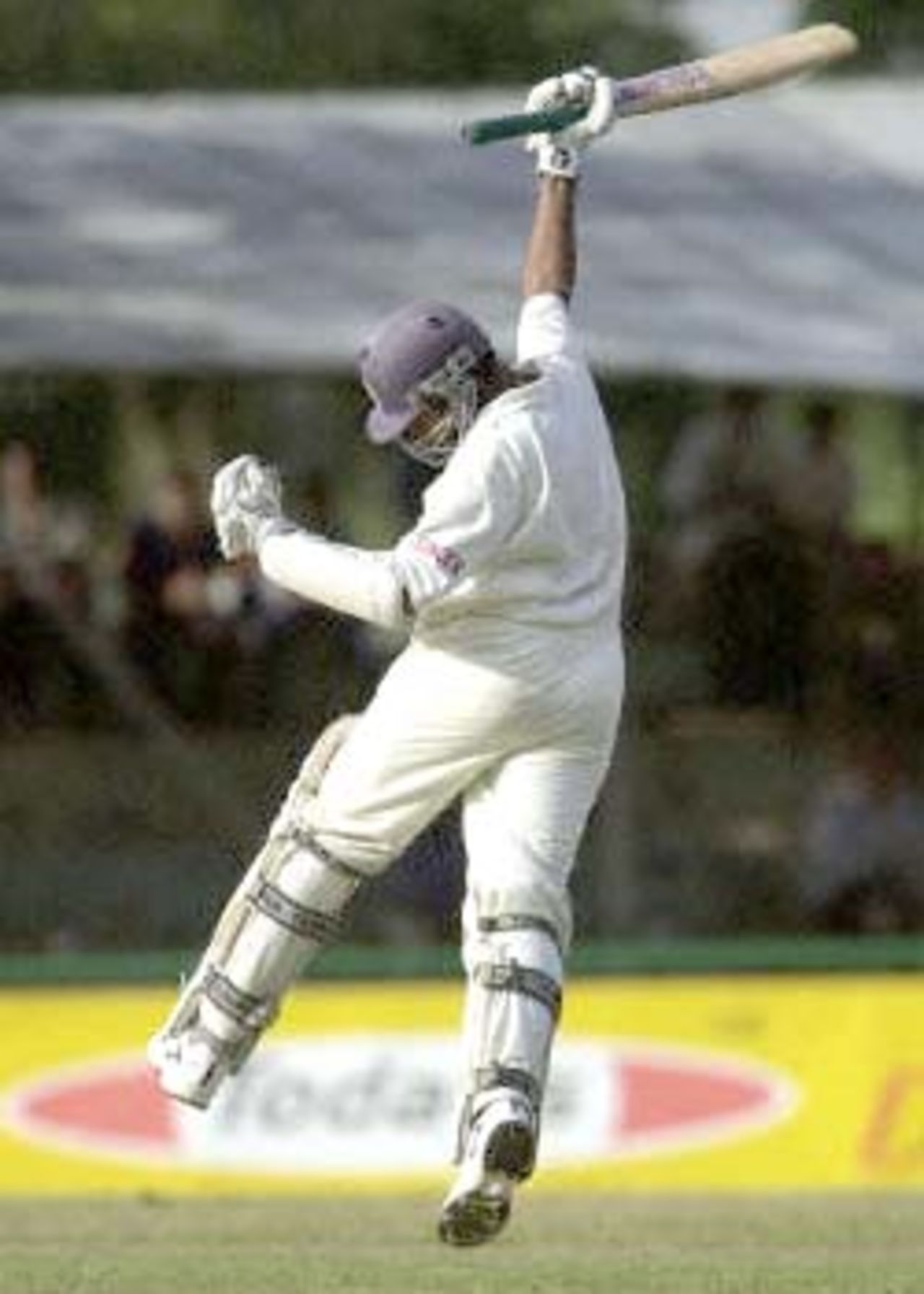22 August 2001: India in Sri Lanka 2001, 2nd Test, Sri Lanka v India, Asgiriya Stadium, 22-26 August 2001, (Day 1)