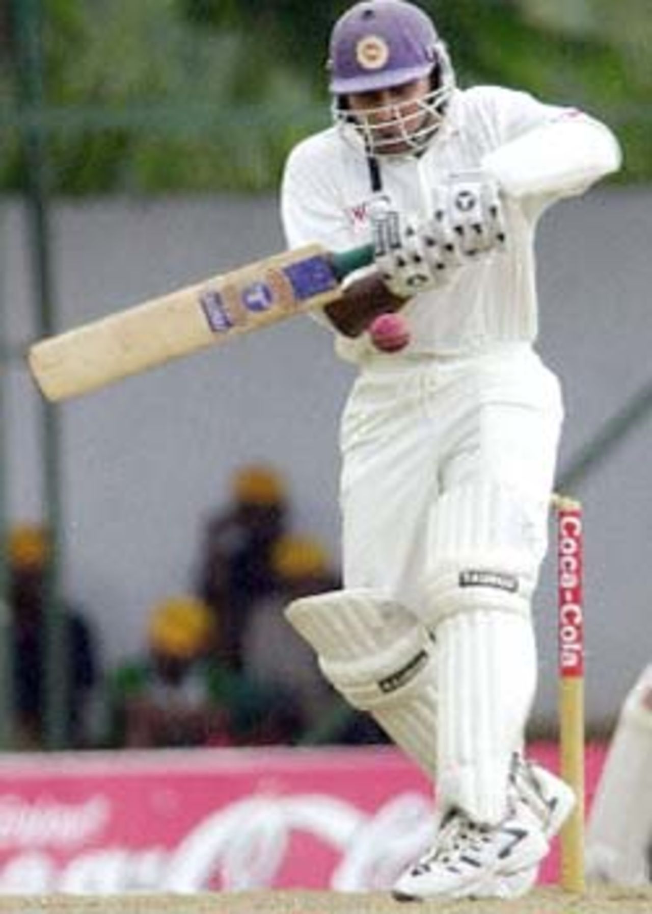 24 August 2001: India in Sri Lanka 2001, 2nd Test, Sri Lanka v India, Asgiriya Stadium, 22-26 August 2001, (Day 3)