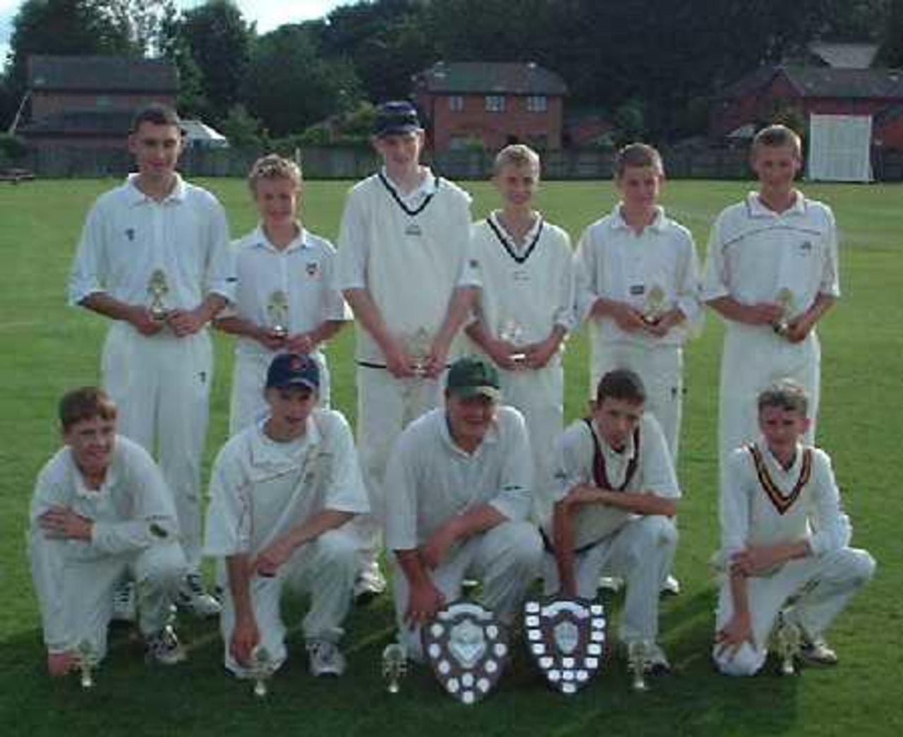 Ribblesdale League win Under 15s Trophy, 2001