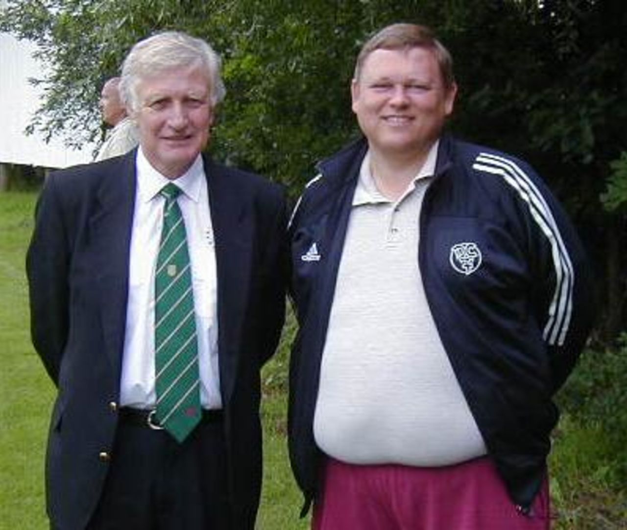 Dennis Stones with Bjarne Jensen