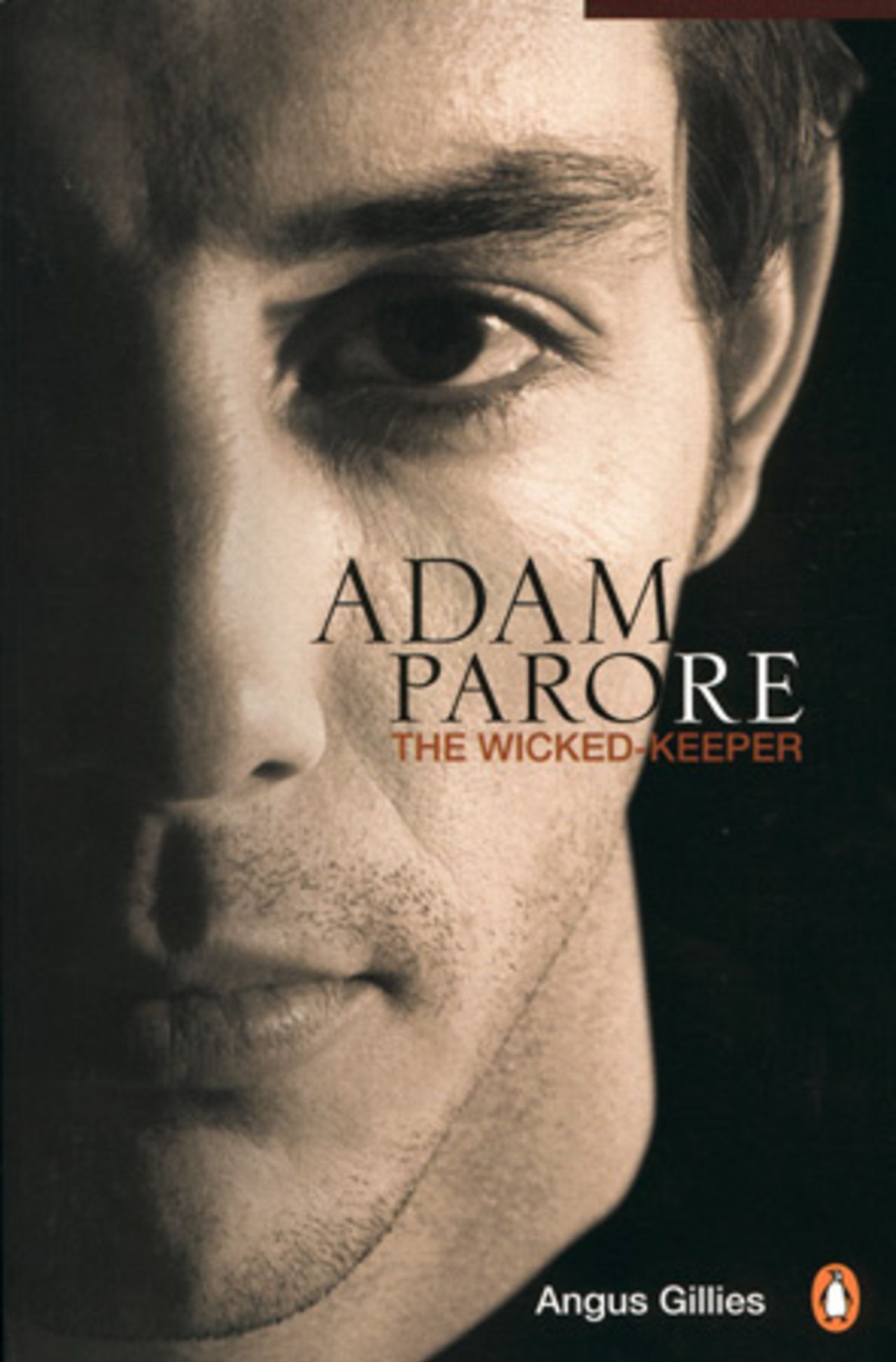 Cover of book 'Adam Parore - The Wicked-Keeper' by Angus Gillies.