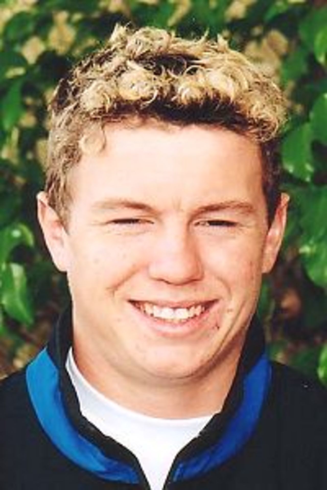 Portrait of Peter Siddle, Victorian Institute of Sport, August 2002