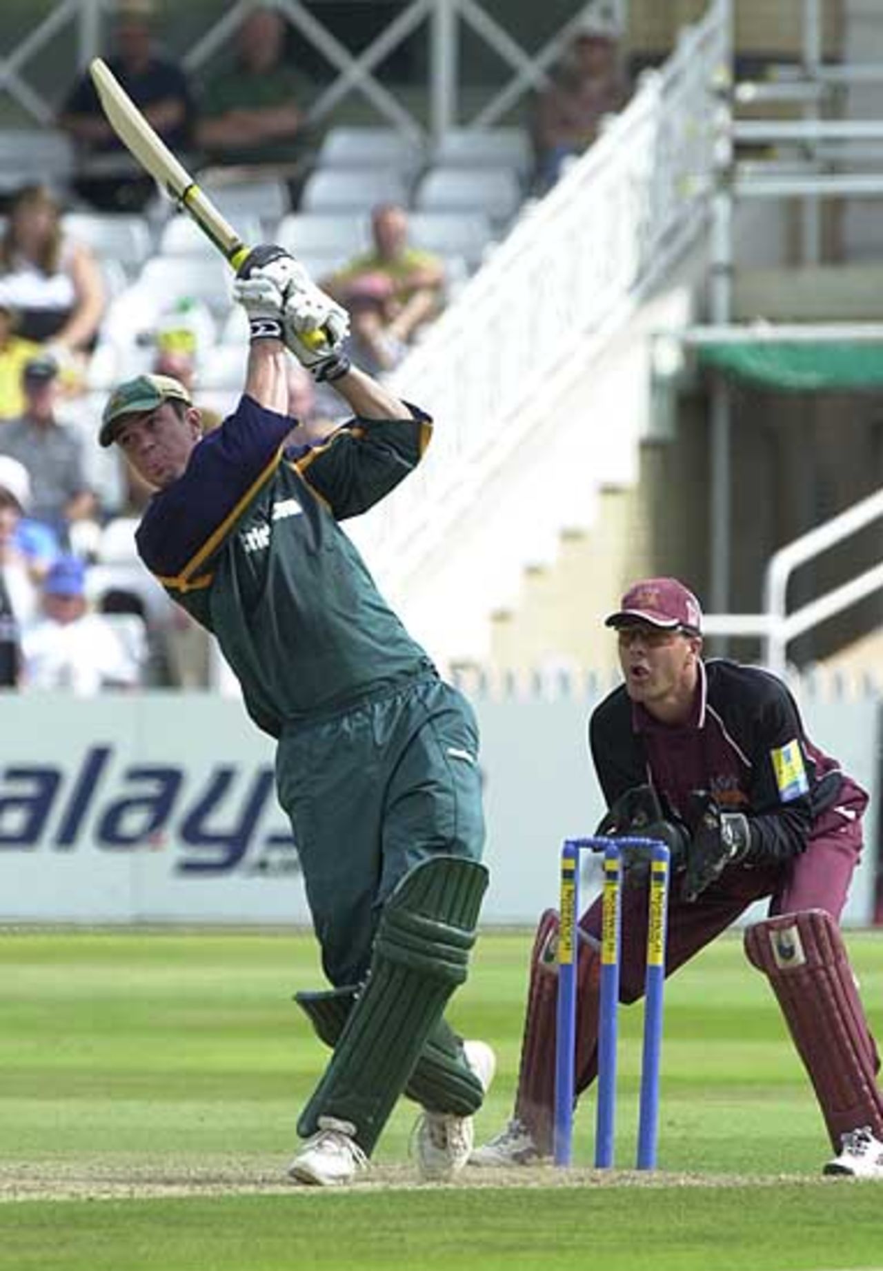 Nottinghamshire Outlaws v Somerset Sabres, Norwich Union League, Trent Bridge, 18 August 2002