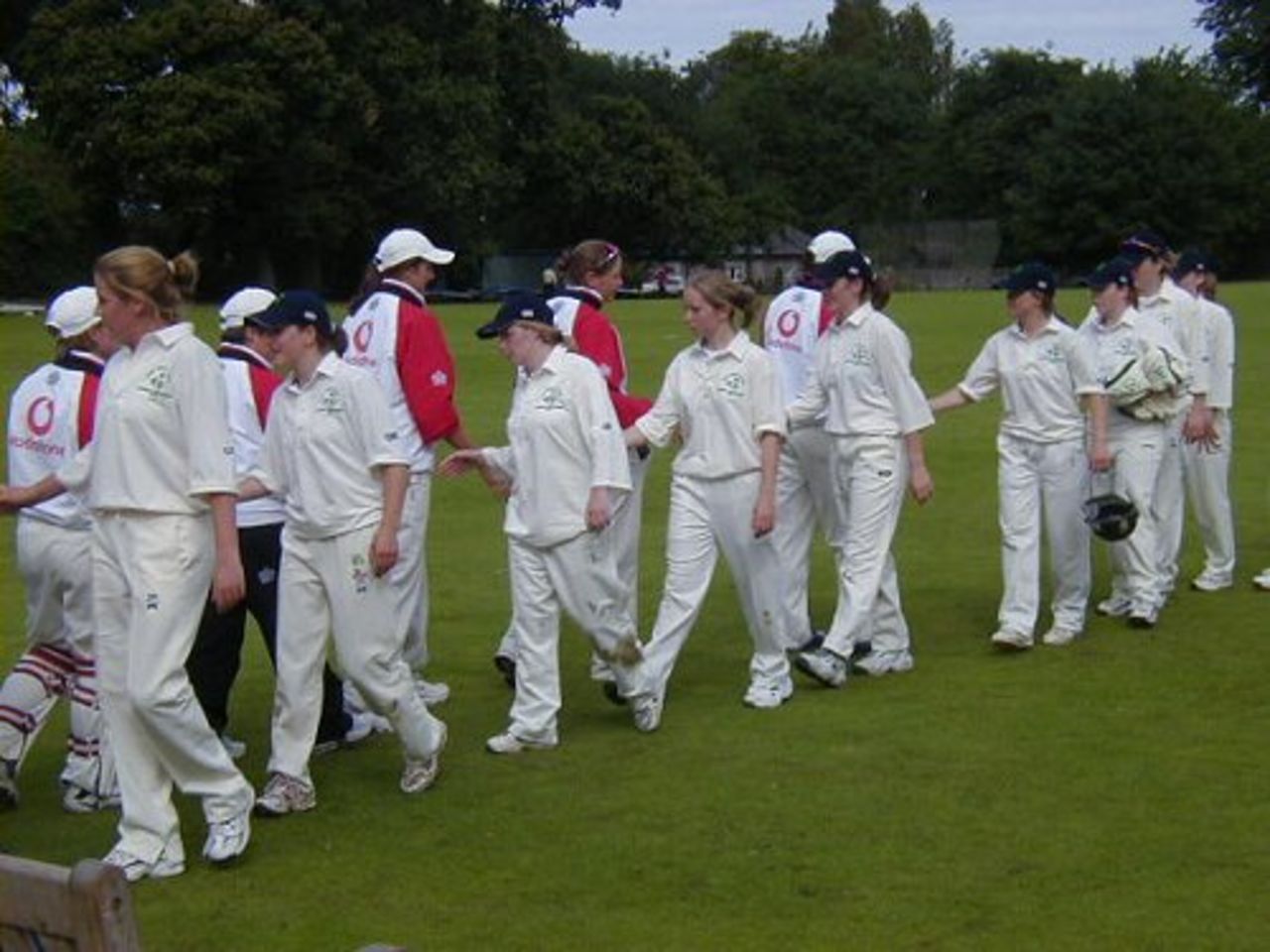 at the Women's Under 21 Tournament in Dublin, August 2002