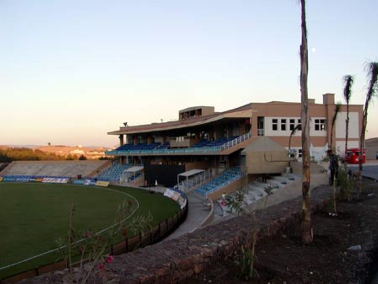 View of Tangier stadium, Morocco Cup, Final ODI at Tangiers, South Africa v Sri Lanka, 21 Aug 2002