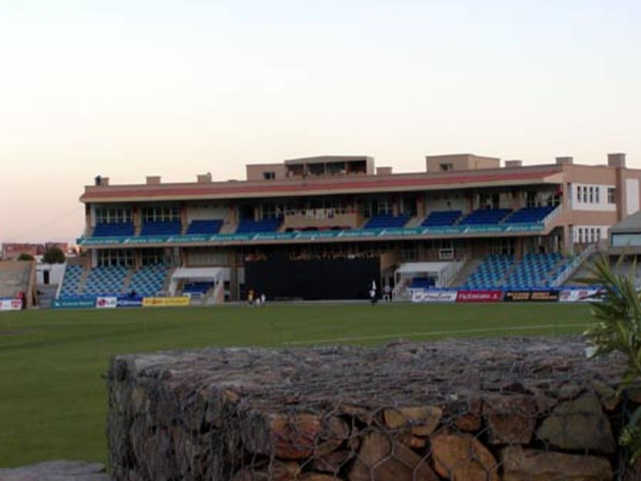 Another view of stadium, Morocco Cup, Final ODI at Tangiers, South Africa v Sri Lanka, 21 Aug 2002