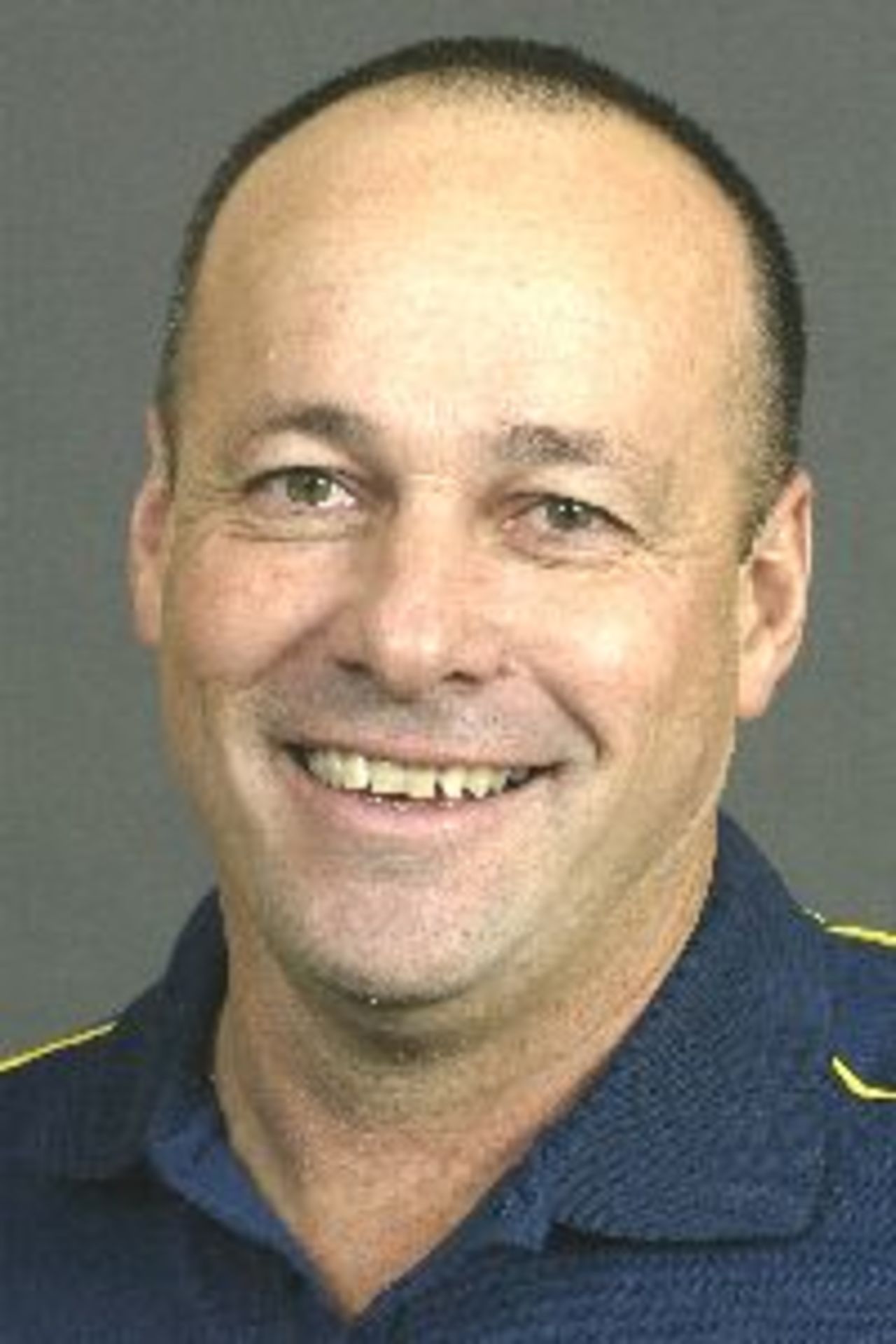 Portrait of Darryl Harper, umpire, August 2002
