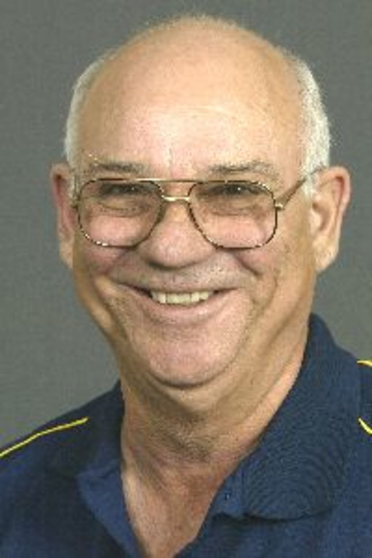 Portrait of Mel Johnson, umpire, August 2002