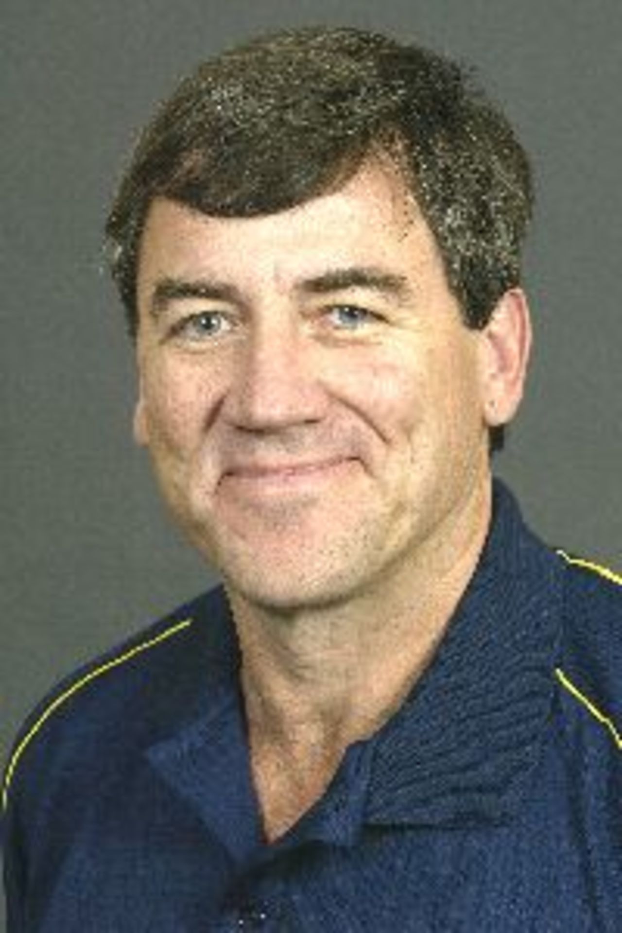 Portrait of Nick Fowler, umpire, August 2002
